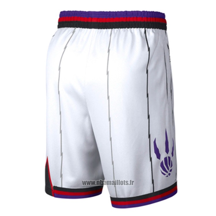 Short Tornto Raptors Mitchell & Ness Blanc